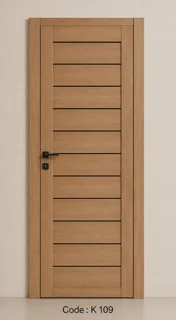درب و چهارچوب کلاسیکMDF باروکش سوپرمات  K 109